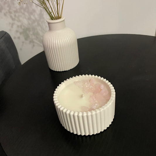 Sweet Rose scented candle